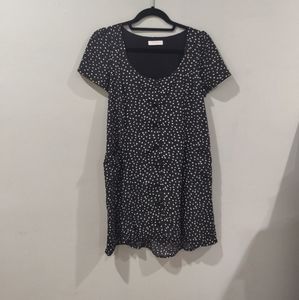 Allrow Polka Dot Mini Dress